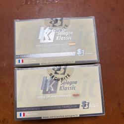 LOT DE DEUX BOITES SOLOGNE .300 WEATHERBY MAG SIERRA RN 220GR
