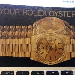 rolex 'your rolex oyster' booklet livret 579.56 USA - 130 - 1.1992 (in english)