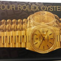 rolex 'your rolex oyster' booklet livret 579.56 USA - 60 - 3.1998 (in english)