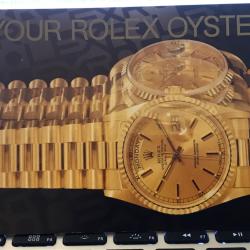 rolex 'your rolex oyster' booklet livret 579.52 Eng - 100 - 2.1999 (in english)