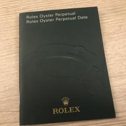 rolex 26-page oyster perpetual date booklet 578.21 Fr - 3.2011 (in french)
