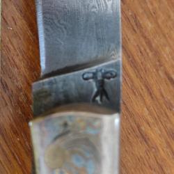 Couteau corse damas