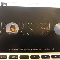 Rolex Submariner watches advertised in sports illustrated - booklet - USA