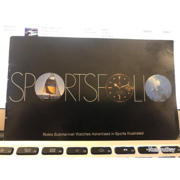 Rolex Submariner watches advertised in sports illustrated - booklet - USA