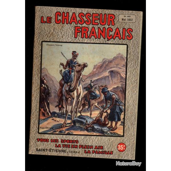 le chasseur fran�ais 663 1952,  chasse , p�che , maison, sant�, manufrance , jardinage , �levage ,