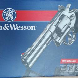 REVOLVER BILLES ACIER 4.5MM SMITH WESSON 629 CLASSIC 6.5" GRIS ACIER EN CO2 DE CHEZ UMAREX
