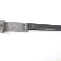 Ancien &eacute;tui / fourreau pour baionnette FAL Belge Belgique (B)