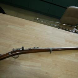 Fusil CHASSEPOT 1866 premier type, Cahen  Lyon Potts et Hunts &agrave; Londres