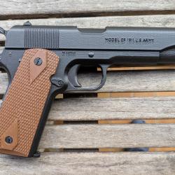 Reproduction de Pistolet Automatique Mod&egrave;le 1911 Am&eacute;ricain 14-18 WW1