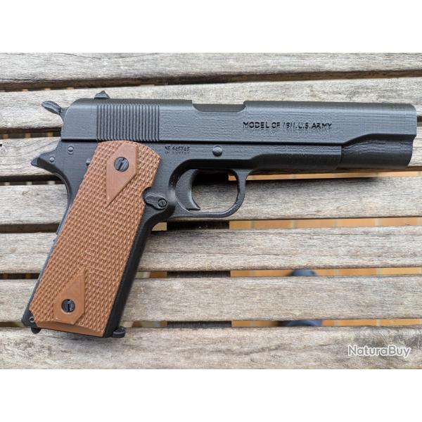 Reproduction de Pistolet Automatique Mod�le 1911 Am�ricain 14-18 WW1