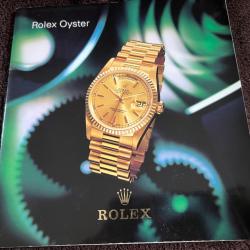 Rolex catalogue montres 1997 en fran&ccedil;ais avec liste de prix suisses