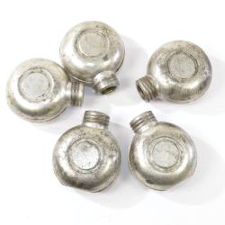 Lot de 5 huiliers SANS BOUCHON, Pays de l'Est, Russe URSS Mosin Nagant. 1891 / 30