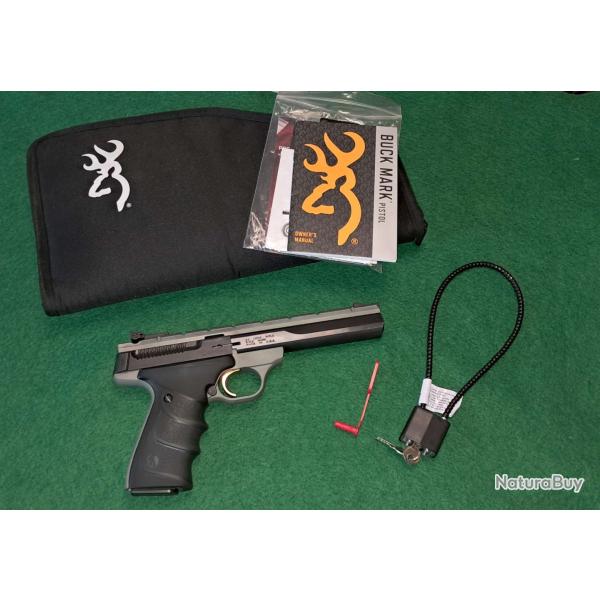 Pistolet Browning Buck Mark Contour URX Gray 22lr