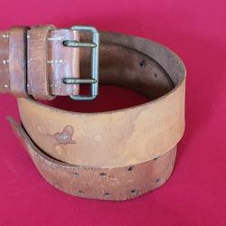 beau ceinturon fran&ccedil;ais WW1 WW2 boucle laiton