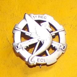 LEGION : 1&deg; R.E.C, E.C.L, type 2, marquage grav&eacute;, &eacute;pingle &agrave; broche  , FABRICANT ARTHUS BERTRAND PAR