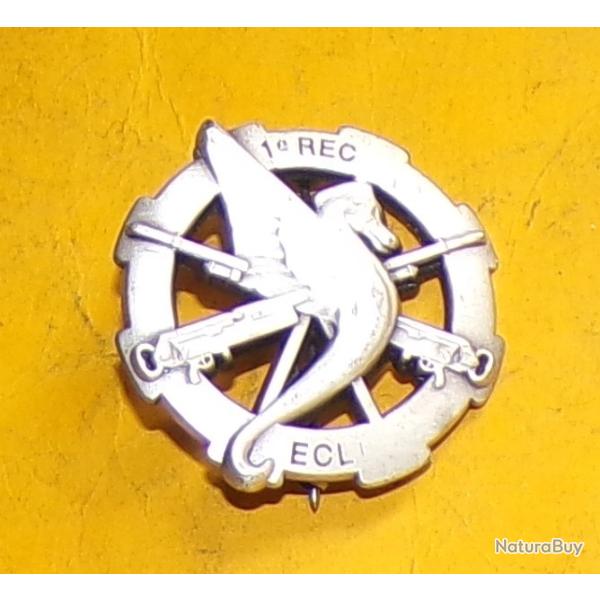 LEGION : 1� R.E.C, E.C.L, type 2, marquage grav�, �pingle � broche  , FABRICANT ARTHUS BERTRAND PAR