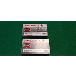 2 boites de 20 cartouches Winchester calibre 300 WIN MAG