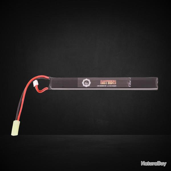 BATTERIE LIPO 7.4V 1400MAH 25C DUEL CODE
