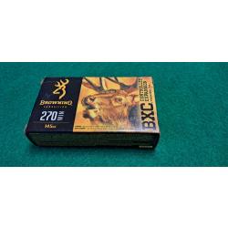 20 cartouches Browning BXC 270 WIN 145 gr