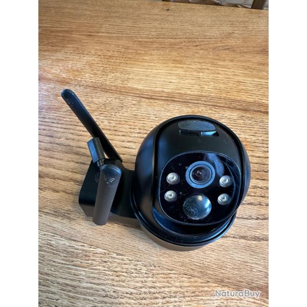 Cam�ra de surveillance - Wi-Fi et solaire - Vision nocturne - Contr�le smartphone