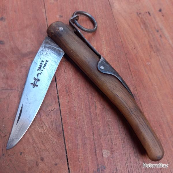 Ancien Couteau � palme TARRY LEVIGNE Manche en Corne