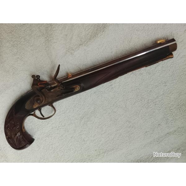 pistolet kentucky � silex Pedersoli calibre 44