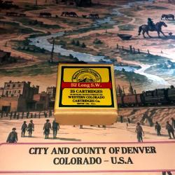 32 Long SW (Western Col. Cartridges): Reproduction boite munitions (vide) collection WCC 15008762