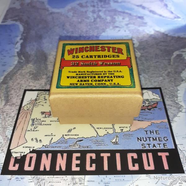 32 Short SW (Winchester): AU CHOIX; Reproduction boite munitions (vide) WIN 15008767