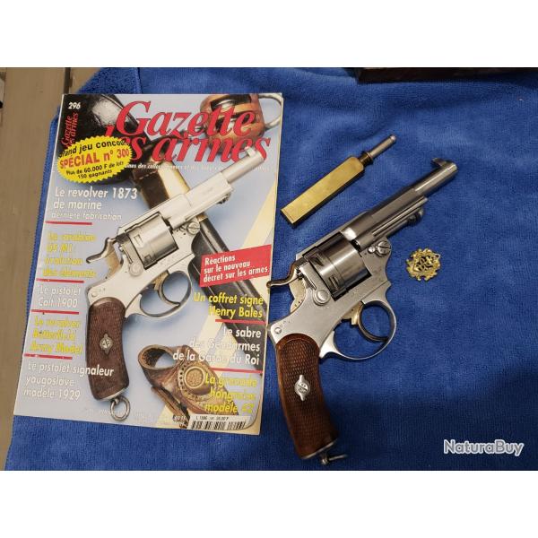 Magnifique revolver de marine 1873 dans un �tat remarquable.