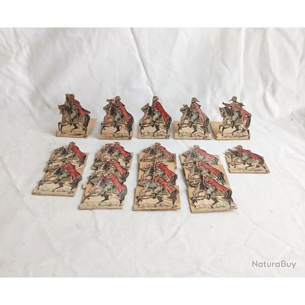 figurine carton - FR397410a Lot  spahis en carton d�coup�
