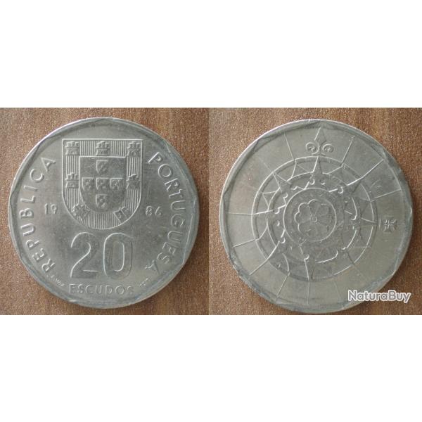 Portugal 20 escudos 1986 Piece