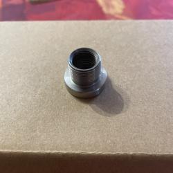 Adaptateur pour silencieux 1/2 28 TPI vers 5/8 24 tpi en inox
