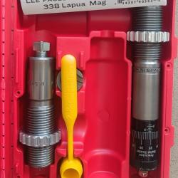 jeu d'outil outils Lee 338 lapua magnum avec siegeur microm&eacute;trique 90353