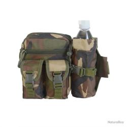 SAC BANANE MULTIPOCHES CAMOUFLAGE + PORTE BOUTEILLE - JUNGLE - LIVRAISON GRATUITE