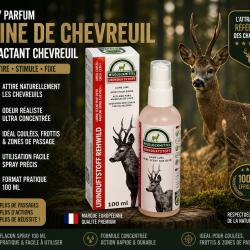 Spray Urine pour Chevreuil 100 ml - Attractant Brocard Efficace
