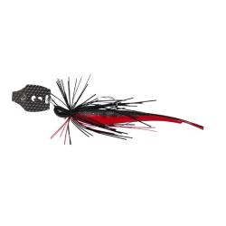 Chatterbait Savage Gear Crazy Swim Jig 14,5g 12,5cm Black n red 14,5g