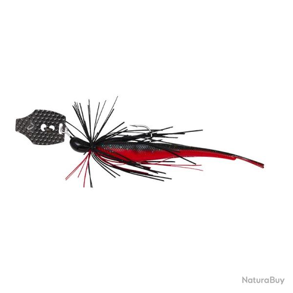 Chatterbait Savage Gear Crazy Swim Jig 14,5g 12,5cm Black n red 14,5g