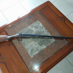 Fusil &agrave; chiens juxtapose calibre 16 65mm syst&eacute;me lefaucheux