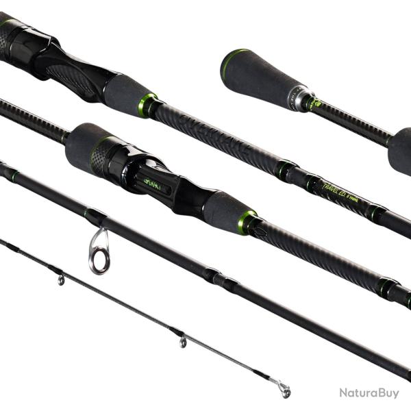 Canne Spinning Gunki Overtake Travel ED-S 1m98 97g 1,5 - 10g 9 27cm