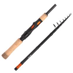 Canne Spinning Shimano STC AX Mini Telespin 1m80 3 - 14g 89g 10 30cm