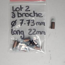 munitions &agrave; broche  diam 7.73mm long 22mm LOT 2