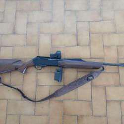 Carabine Semi auto Browning Long Trac,le point rouge il est pas &agrave; vendre