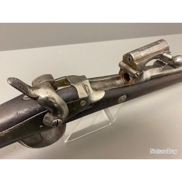 TRES RARE Fusil r�glementaire 1853/67 Albini-Braendlin calibre 11 mm