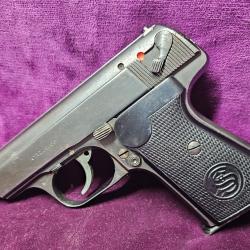 Pistolet Sauer & Sohn, mod&egrave;le 38H, calibre 7,65Br - Allemand - 2e guerre, Cat&eacute;gorie B