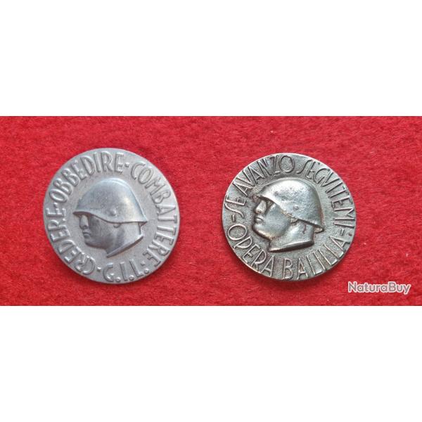 Insignes Mussolini  GIL