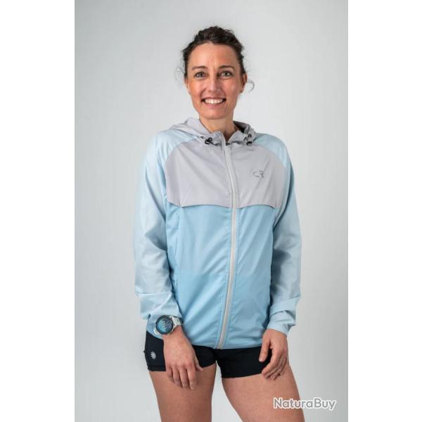 Veste L�g�re Trail / Running Femme Celeste Running "Ultralight MVT" L Bleu