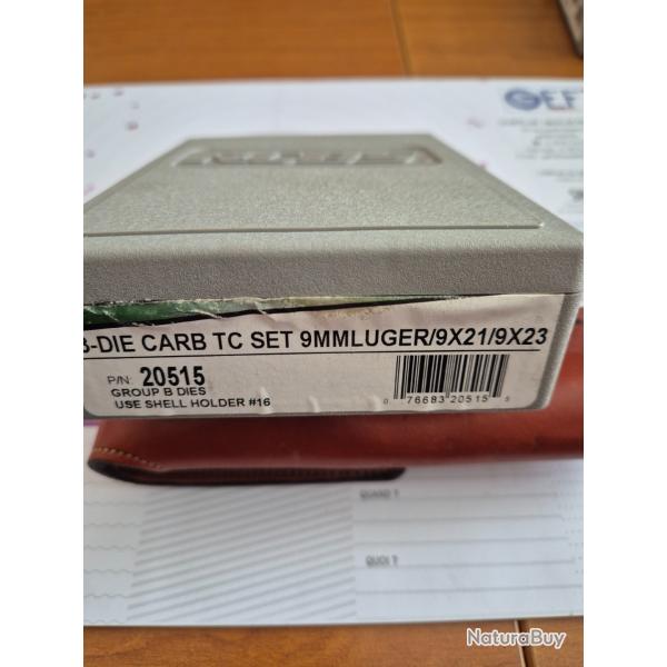 Jeu outils RCBS 9mm