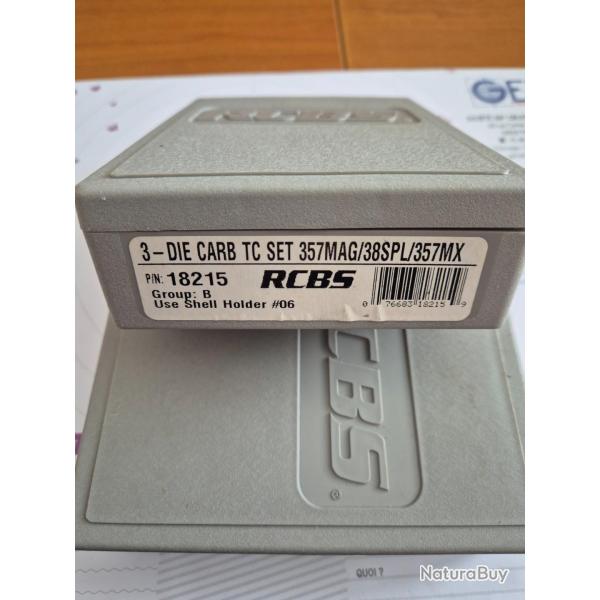 Jeu outils RCBS 38 357
