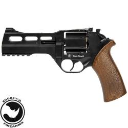 R&eacute;plique Airsoft revolver CO2 CHIAPPA RHINO 50DS 0,95J Noir
