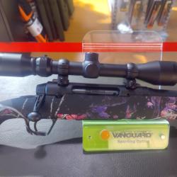 Savage axis xp 243 win camo compo muddy girl + lunette weaver 3-9x40